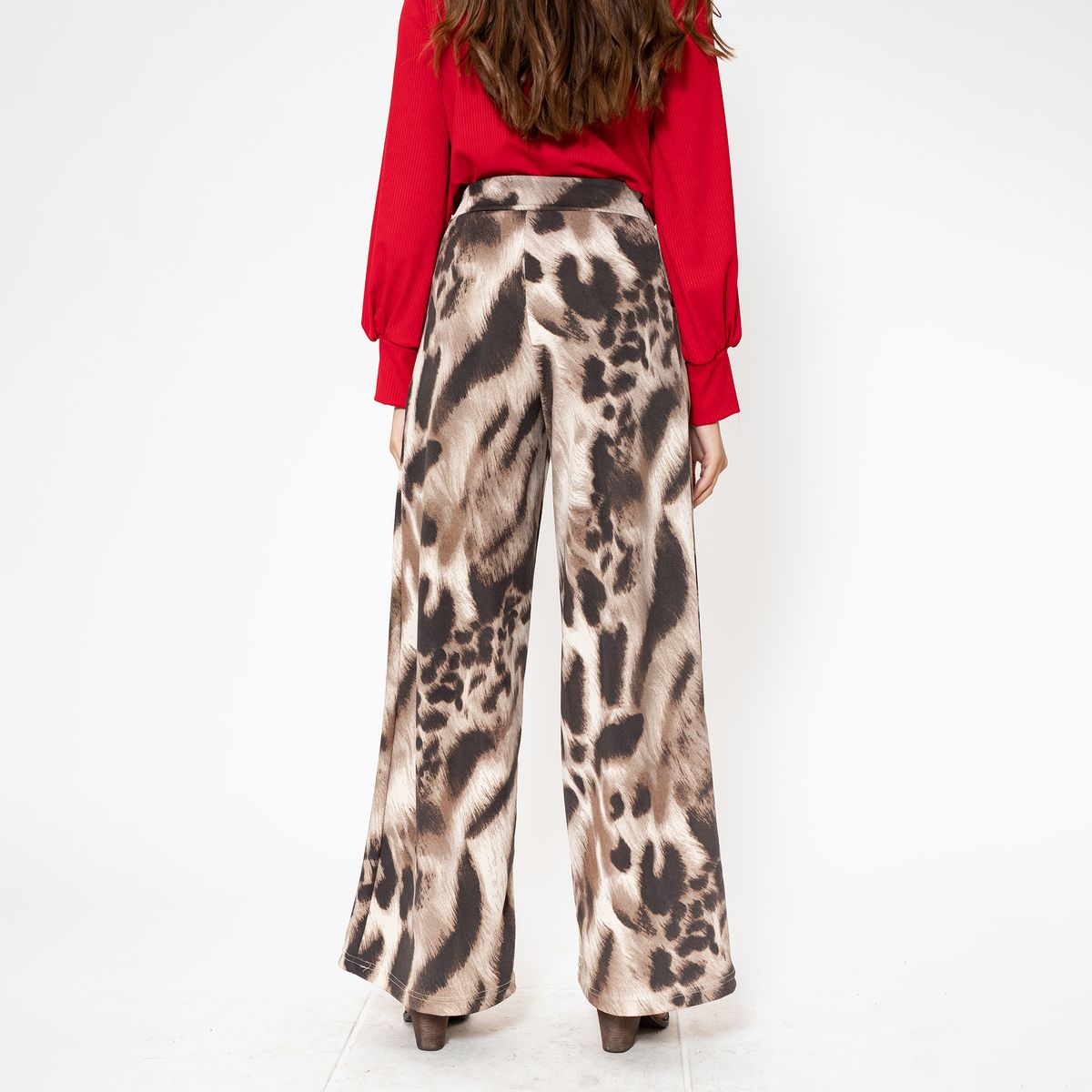 NATALIA SEGUEL - Palazzo Rebeca Animalprint Natalia Seguel