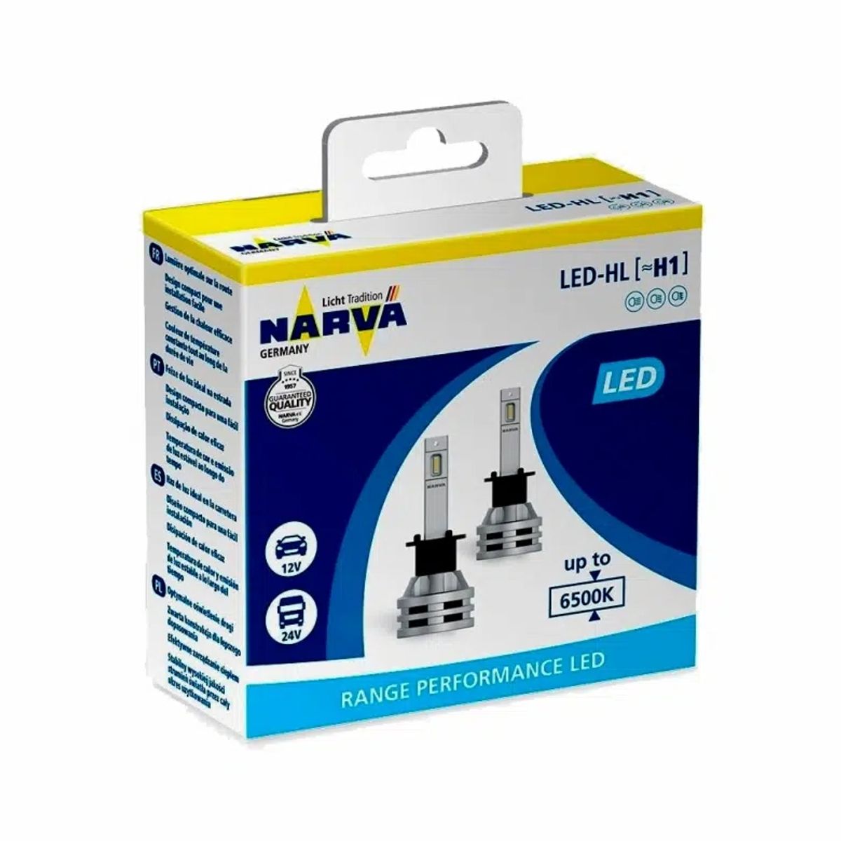 NARVA - Ampolleta Led Narva H1 12-24v 24w 6500k