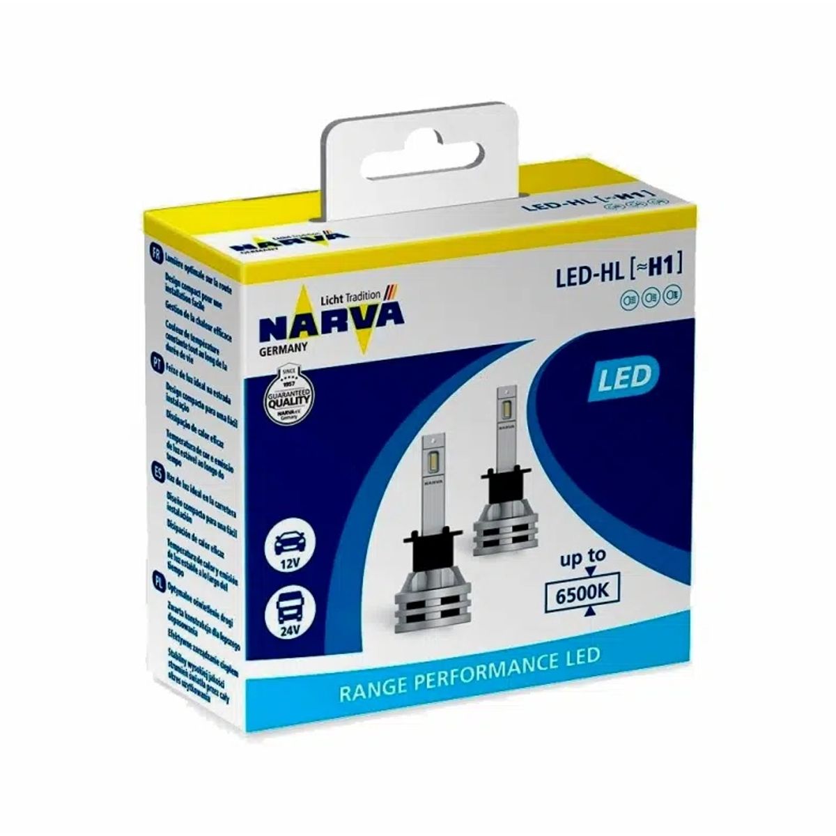 NARVA - Ampolleta Led Narva H1 12-24v 24w 6500k