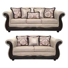 AMERICA DECORA - Living 4-3 Grand Búfalo Envejecido Beige