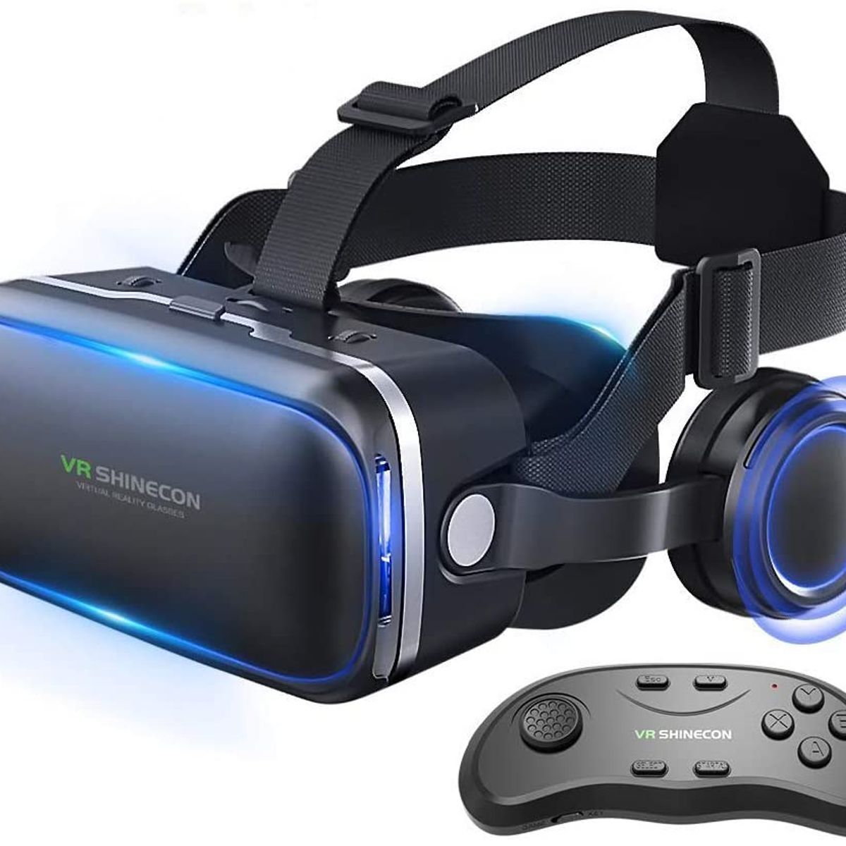 GENERICO - Lentes Vr Realidad Virtual 3D Universal Control Remoto Gamer