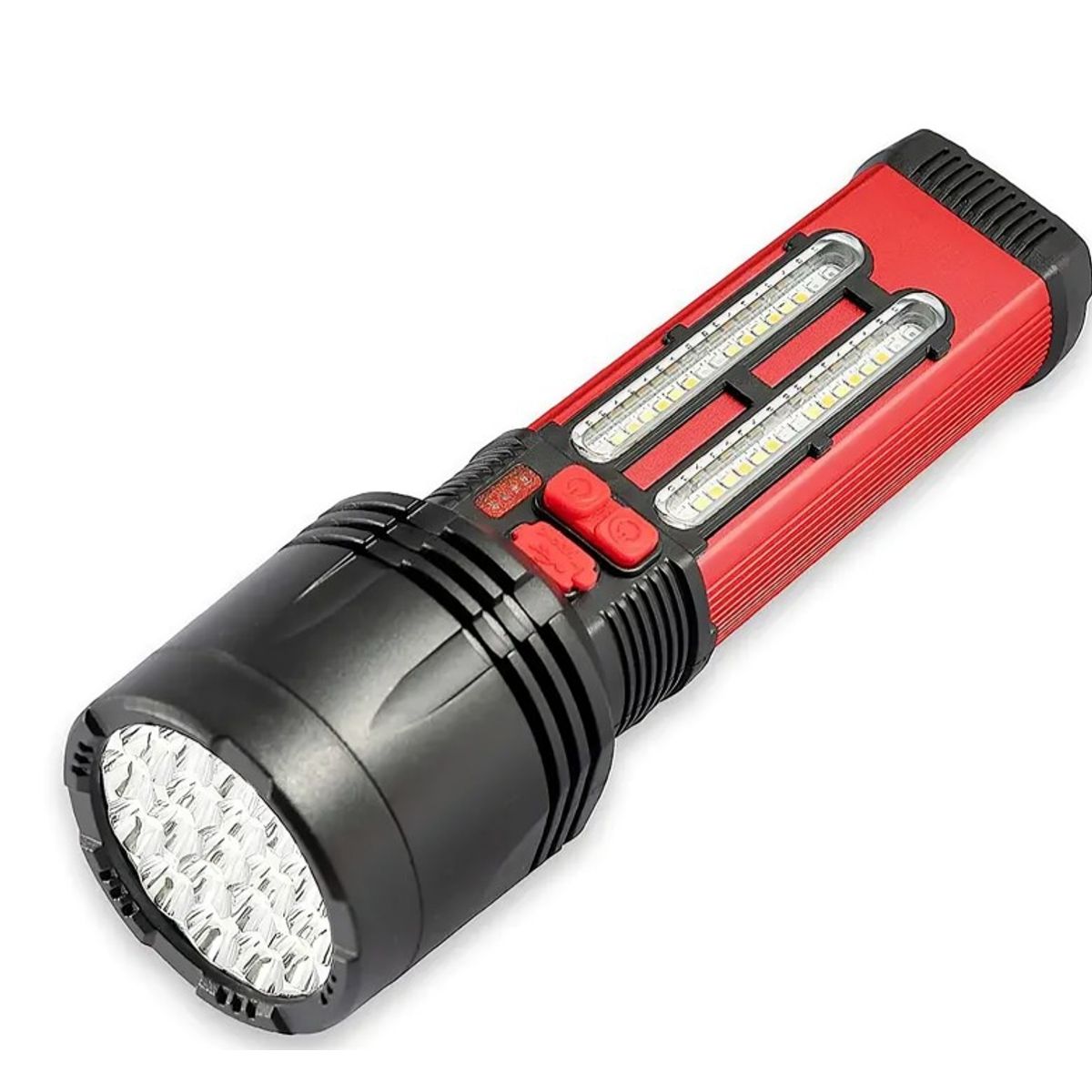 OEM - Linterna Táctica Alta Potencia Solar Recargable Usb