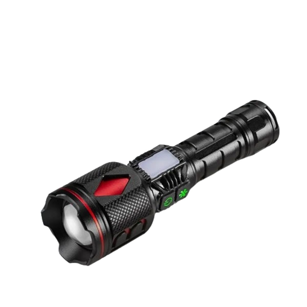 OEM - Linterna Táctica Alta Potencia Solar Recargable Usb