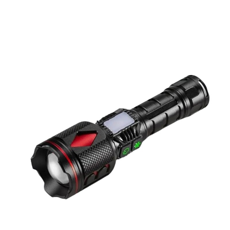 OEM - Linterna Táctica Alta Potencia Solar Recargable Usb