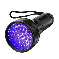 OEM - Linterna Ultravioleta 50 Led Uv Detectora Sustancias