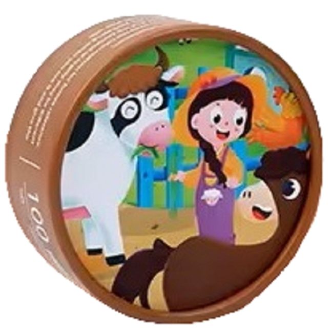 GENERICO - Puzzle 100 Piezas granja