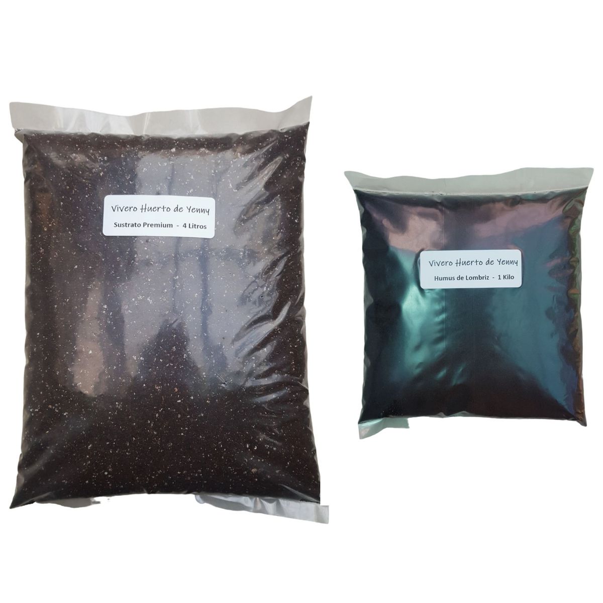 GENERICO - Sustrato Premium 4 Litros + Humus de Lombriz 1 Kilo