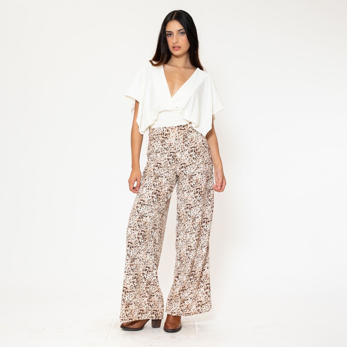 NATALIA SEGUEL - Polera Megan Blanco Natalia Seguel