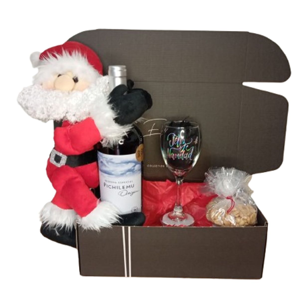 GENERICO - Vino Cabernet Sauvignon Pichilemu + Copa de vino