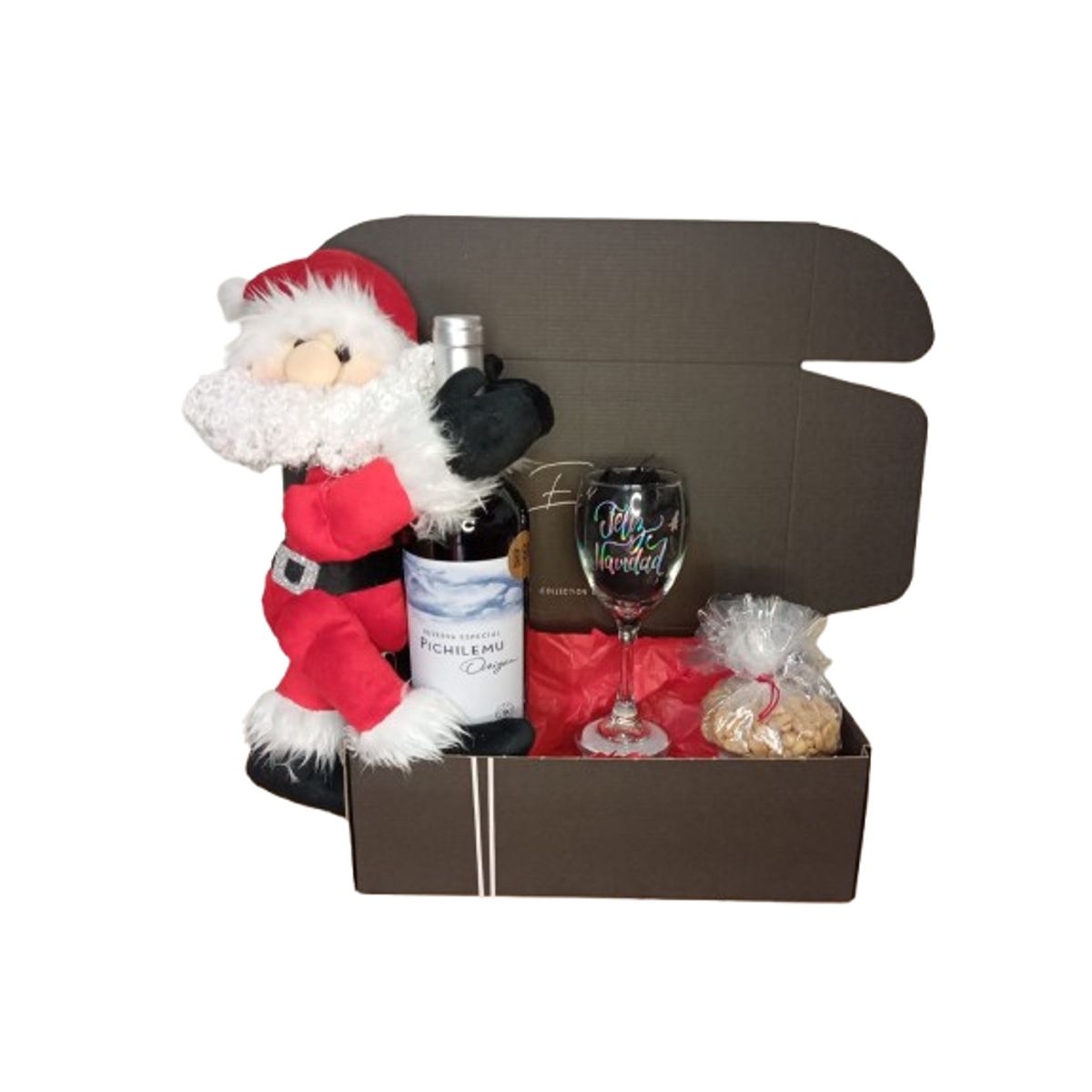 GENERICO - Vino Cabernet Sauvignon Pichilemu + Copa de vino