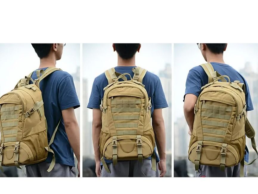 Mochila Militar Tactica Con Sistema Molle Imper. 27 ltrs