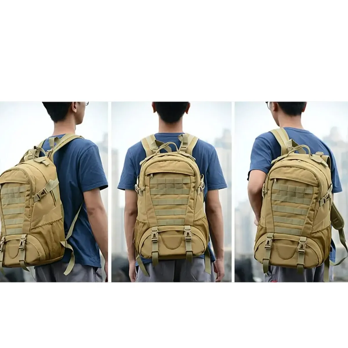 OEM - Mochila Militar Táctica Con Sistema Molle Imper. 27 ltrs