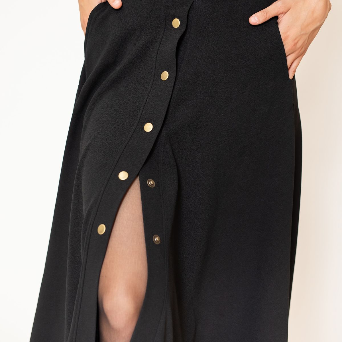 NATALIA SEGUEL - Falda Roma Negro Natalia Seguel