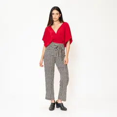NATALIA SEGUEL - Polera Megan Rojo