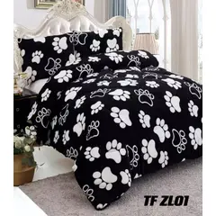 GENERICO - Cobertor invierno plush polar con chiporro 2plazas estampado