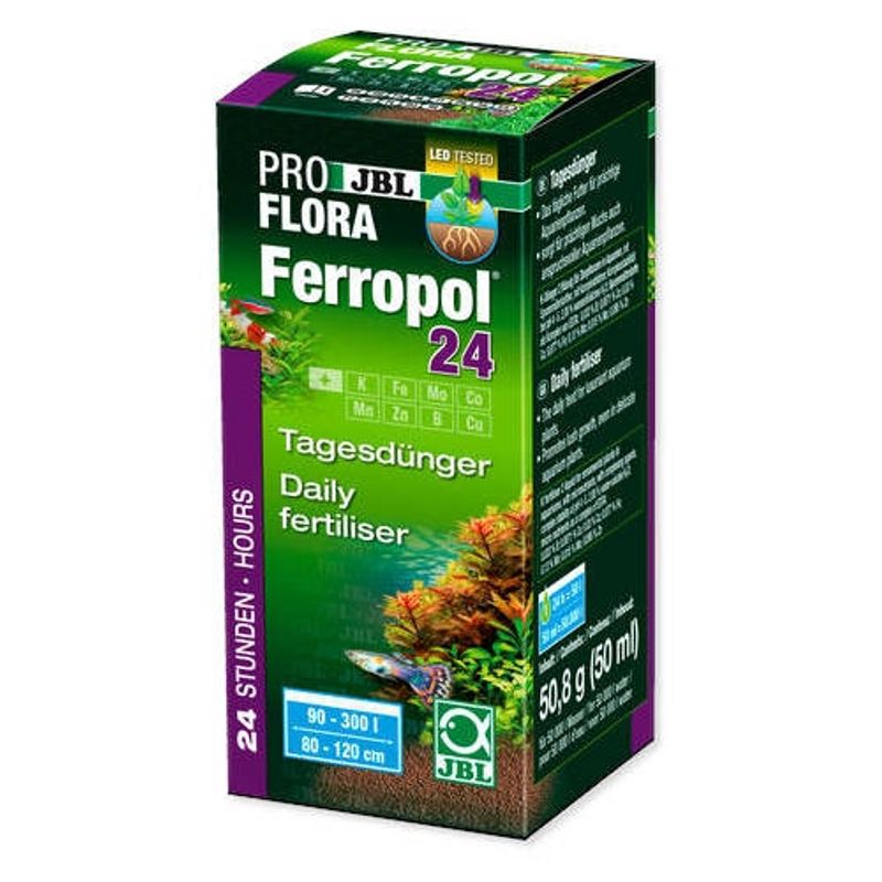GENERICO - Jbl Ferropol 24 50ml Potenciador Crecimiento Plantas acuario