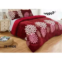 GENERICO - Cobertor invierno plush polar con chiporro 2plazas estampado