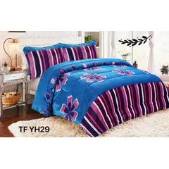 GENERICO - Cobertor invierno plush polar con chiporro 2plazas estampado