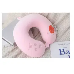 GENERICO - Almohada Cojín Cuello Cervical Viaje Auto Hogar Avión-ilahui