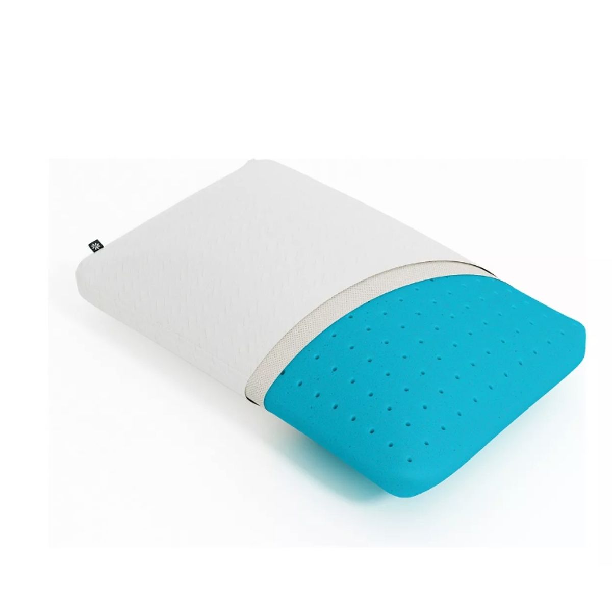 GENERICO - Almohada Air Gel Memory Foam Zinus 40x60cm Color Blanco