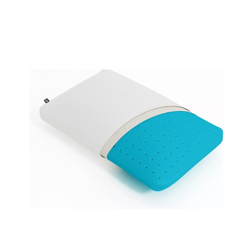 GENERICO - Almohada Air Gel Memory Foam Zinus 40x60cm Color Blanco