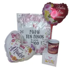 GENERICO - Cojin corazon + taza Dia De la Madre Regalo