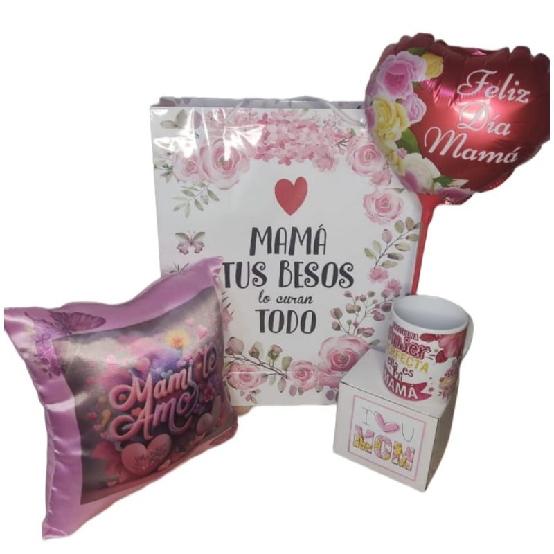 GENERICO - Cojin Rosa Dia De la Madre Regalo