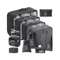 Set 11 Organizadores De Equipaje De Viaje Bolsa Impermeable