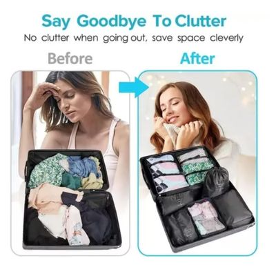 Imagen 2 del producto Set 11 Organizadores De Equipaje De Viaje Bolsa Impermeable