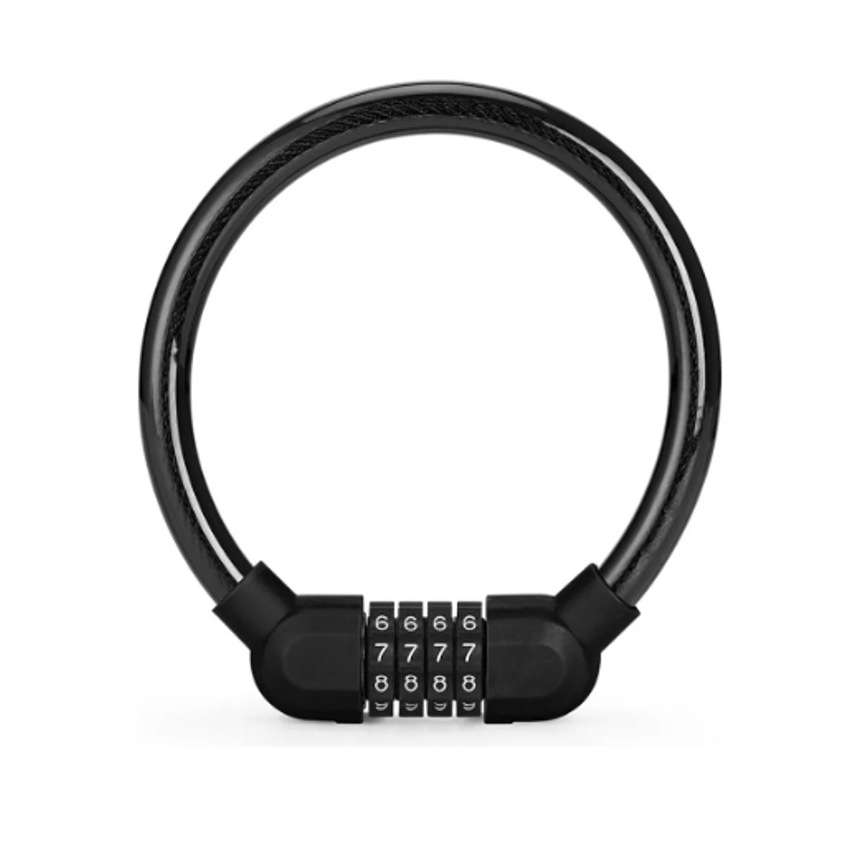 GENERICO - Candado Bicicleta Manguera Candado De Seguridad Con Clave