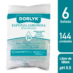 DORLYK - Esponjas Jabonosas 144 unidades
