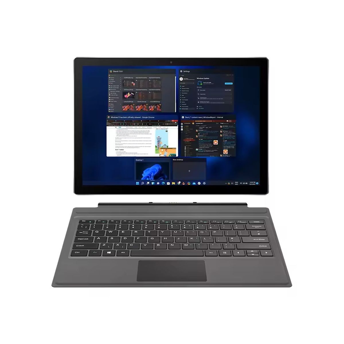 STARTECHOFFICE - Tablet 2 EN 1 WINDOWS 10 INTEL 2.8Ghz 4GB RAM 128GB ROM 5000mAh 10 Pulgadas WIFI BT 5G