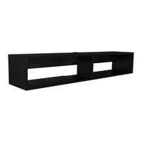 Rack TV 70"" Con 2 Repisas Fm-025N Negro