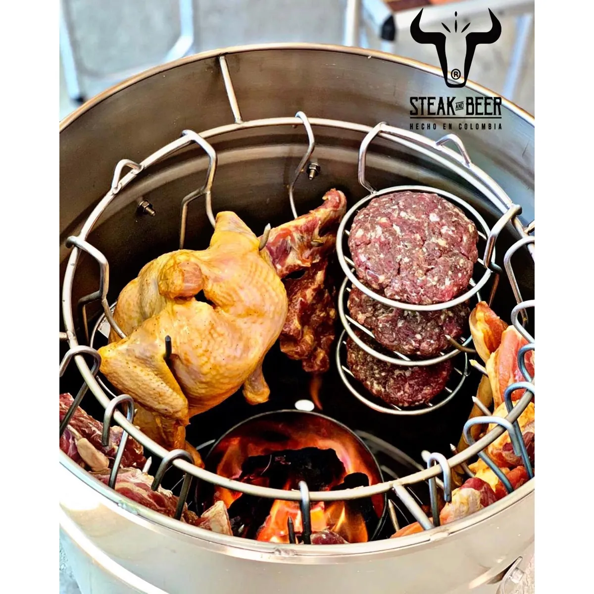 BEER AND BEER - Accesorio Pollo Pequeño Steak And Beer