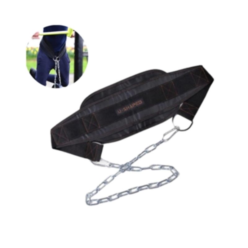 GENERICO - Cinturon Lastre Levantamiento Pesas Calistenia Gym Fitness