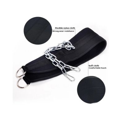 Imagen 2 del producto Cinturon Lastre Levantamiento Pesas Calistenia Gym Fitness