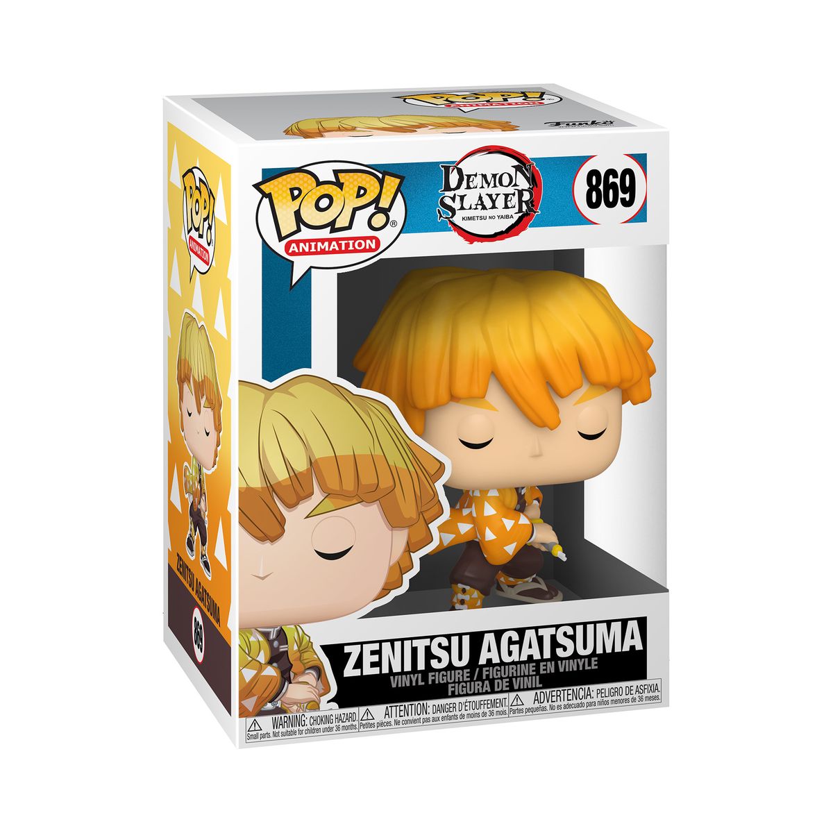 FUNKO - Funko Pop Demon Slayer  Zenitsu Agatsuma - 869