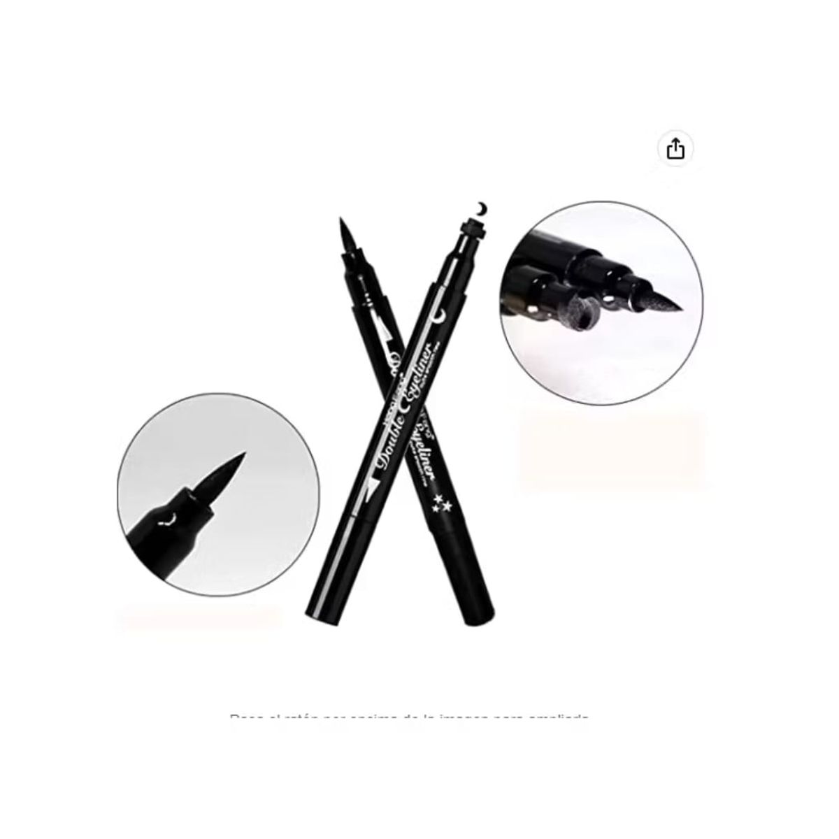 MAX BELLE - Delineador Negro con Sello de Luna