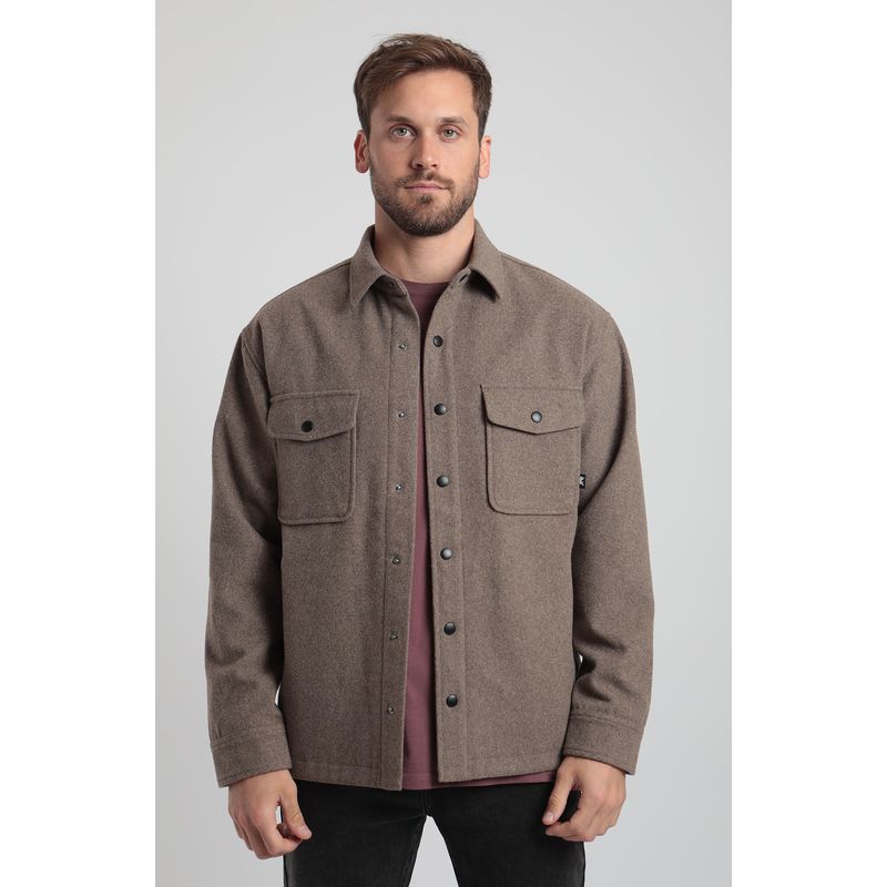 FROENS - Chaqueta  hombre Austral café