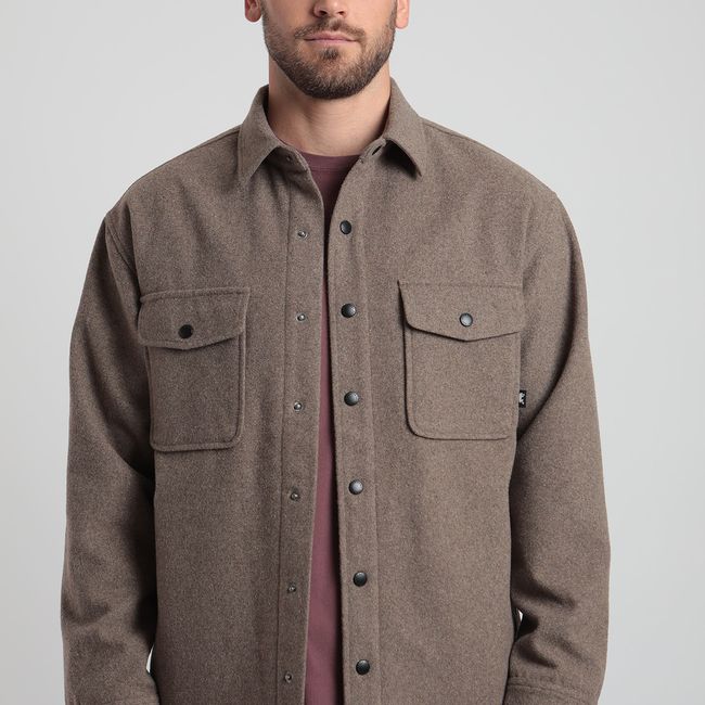 FROENS - Chaqueta  hombre Austral café