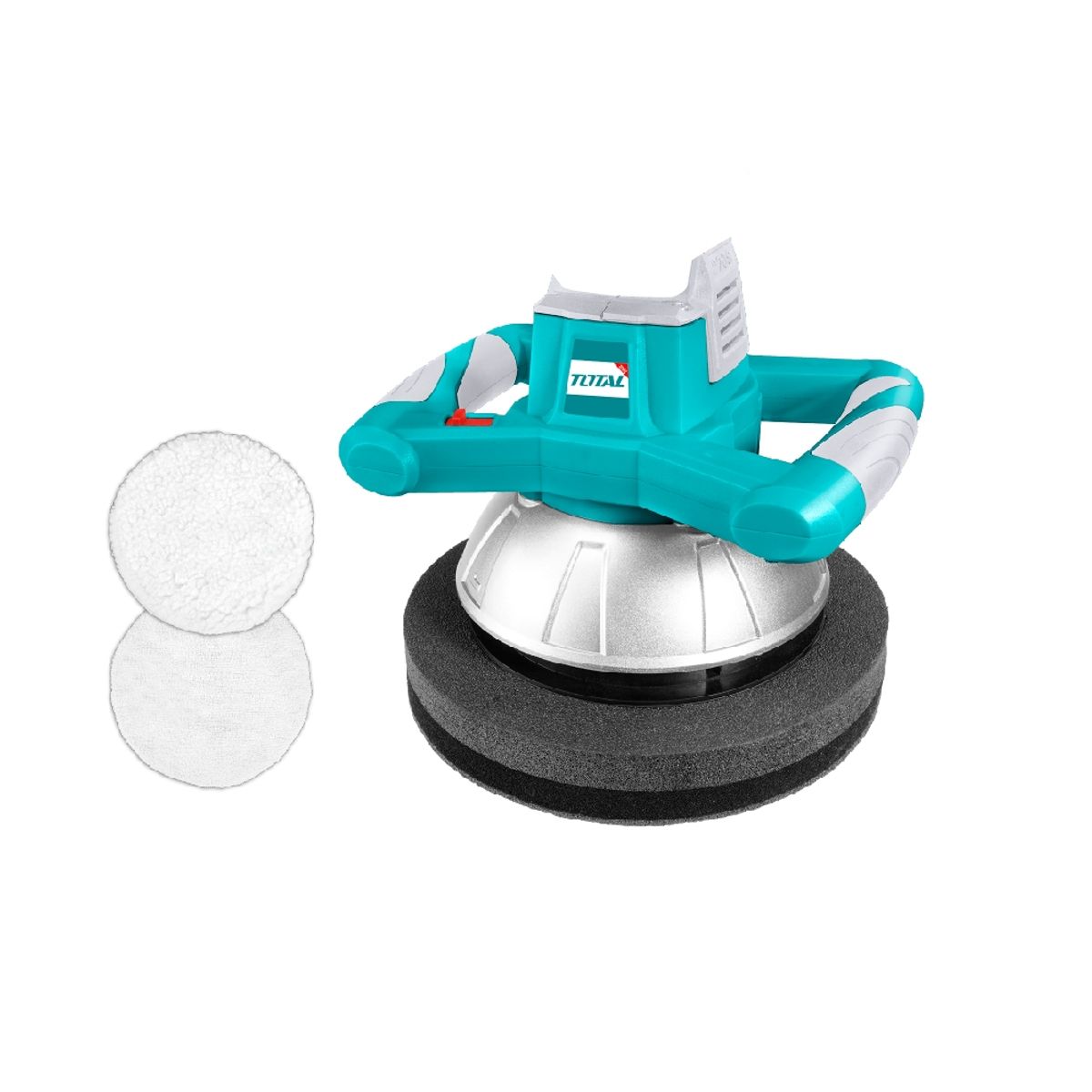 TOTAL TOOLS - Pulidora Orbital Inalámbrica 254mm 20v + 2 Toallas de Pulido TOTAL