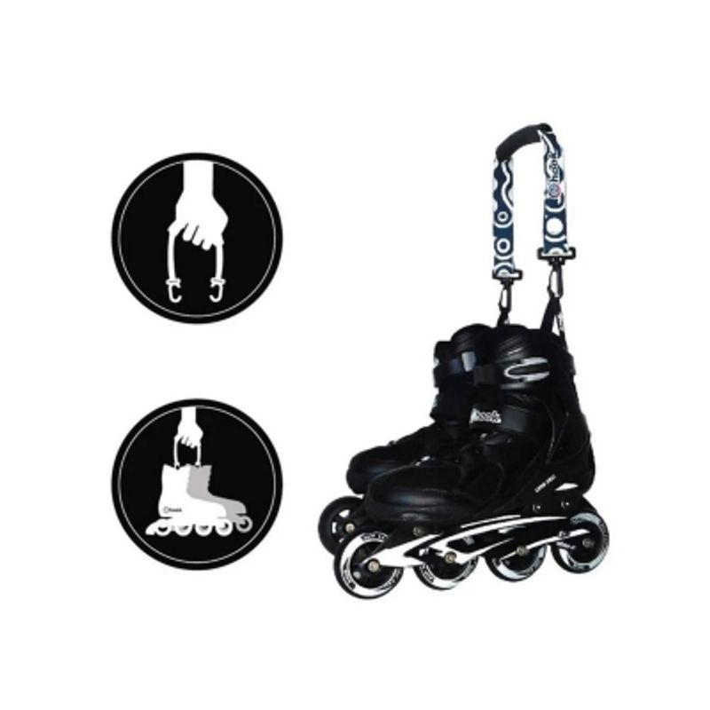 HOOK - Tirante Porta Patines Correa Transporte Mano Roller Diseño