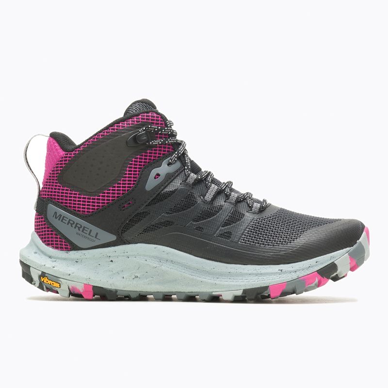MERRELL - Botín impermeable Mujer Antora 3 Mid WP Negro MERRELL