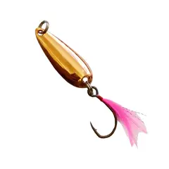 GENERICO - Chispa Dorada Cucharilla 9g Salmon Rio Pesca Deportiva