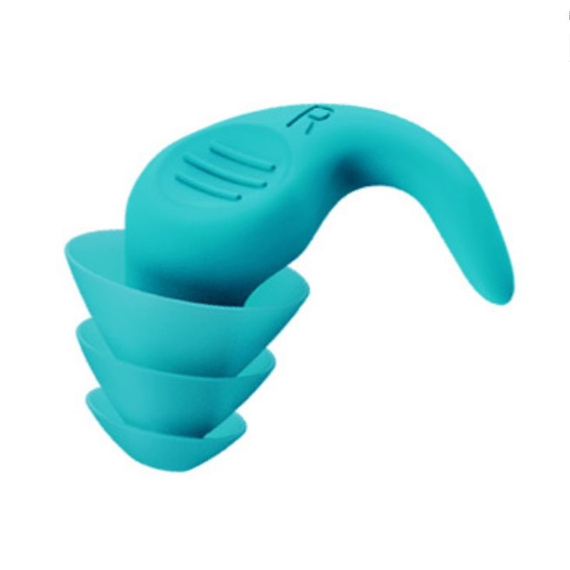 GENERICO - Tapones de silicona reutilizables lavables para bloqueo de ruido en dormir vuelo estudiar o trabajo