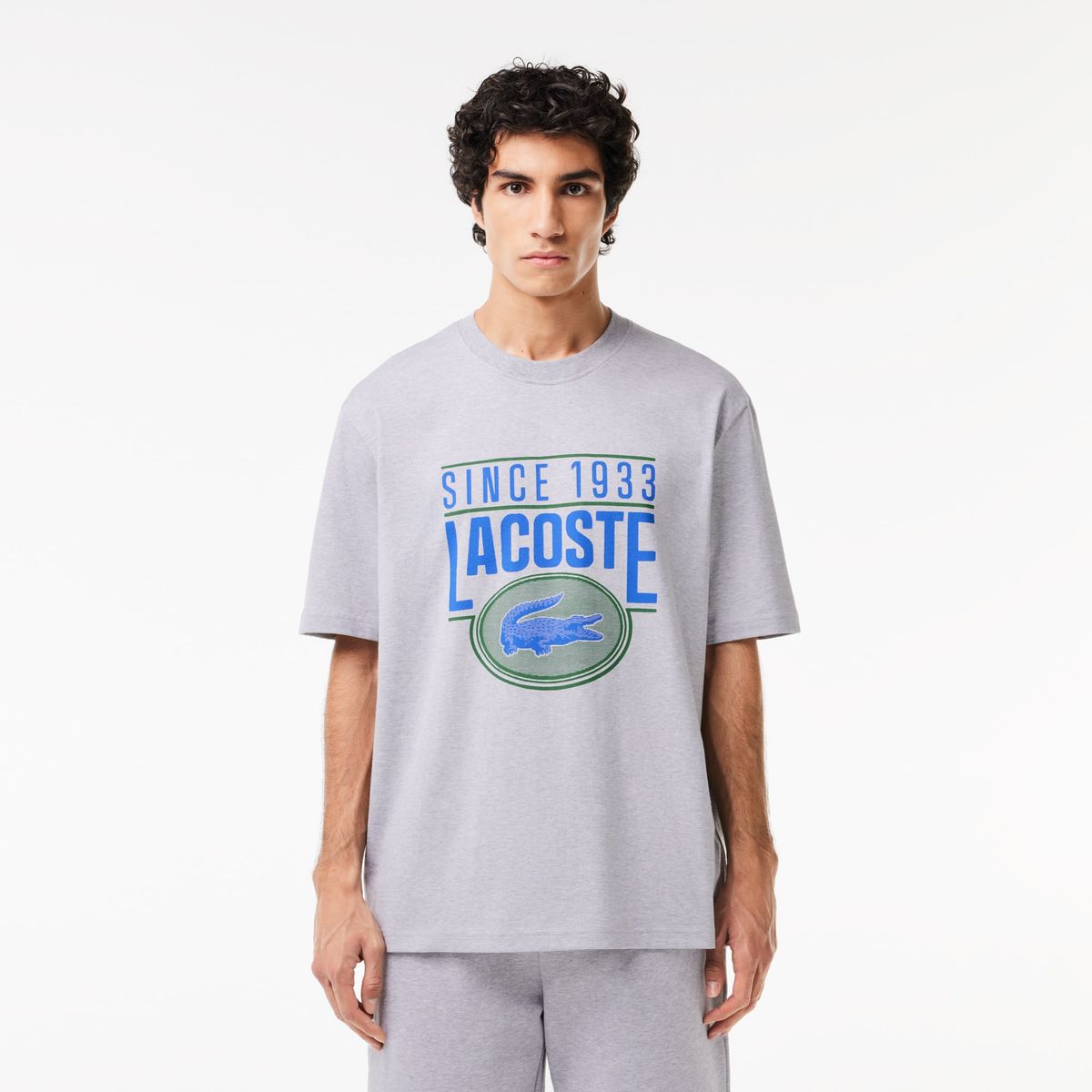 LACOSTE - Polera Lacoste TH7315 Hombre Gris LACOSTE