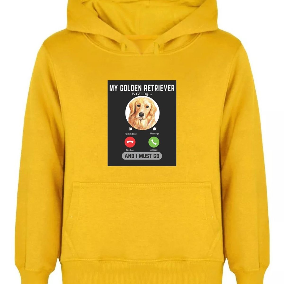 GENERICO - POLERON CANGURO - GOLDEN
