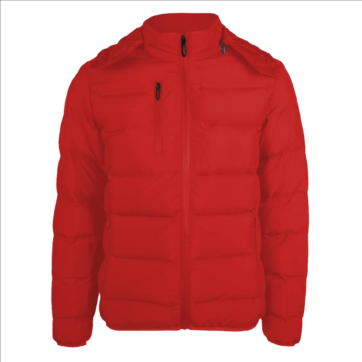 ANDESLAND OUTDOOR APPAREL - Parka Térmica Sintética Gorro Desmontable Ártica Rojo Mujer