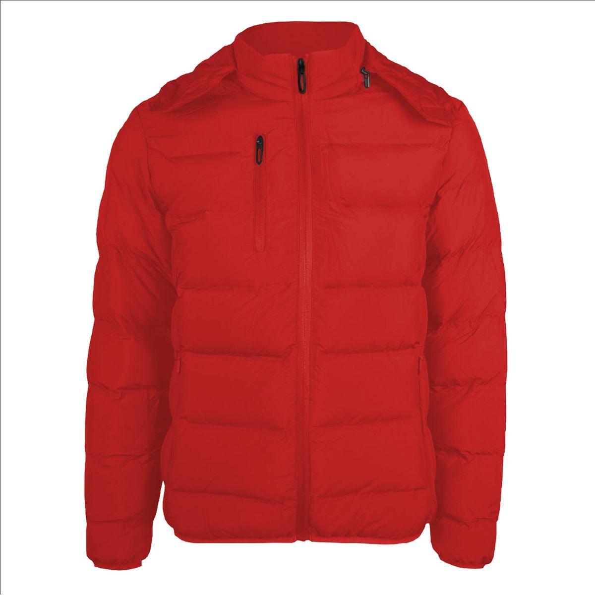 ANDESLAND OUTDOOR APPAREL - Parka Térmica Sintética Gorro Desmontable Ártica Rojo Mujer