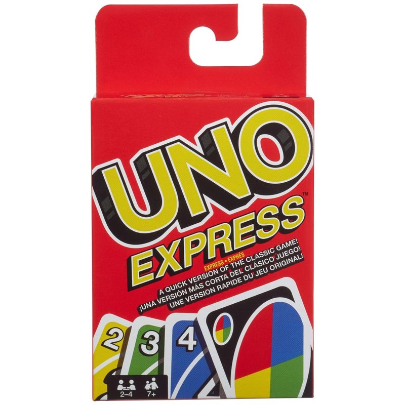 MATTEL - Juego de Mesa Uno Express Naipe Cartas Mattel